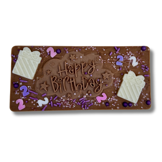 Happy Birthday Carob Bar